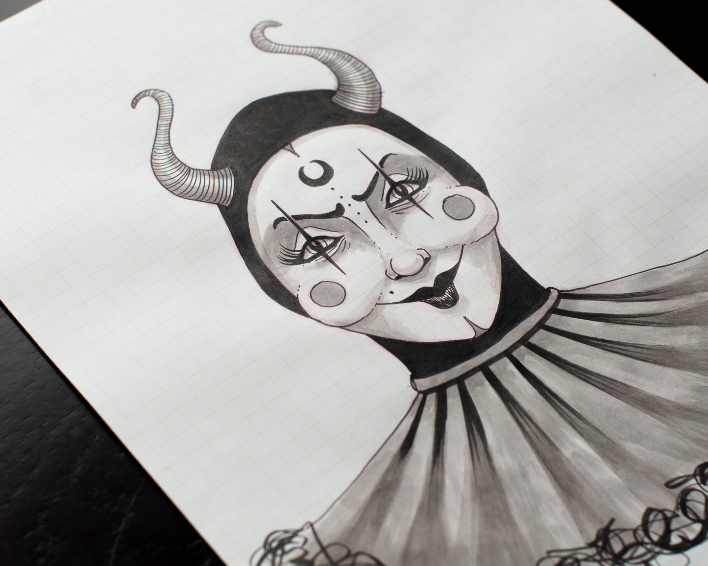 Clown Original Sketch
