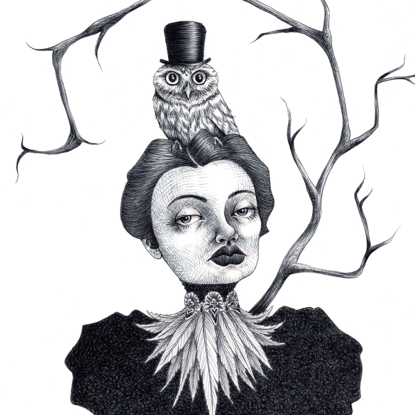 Dignified Duo Print