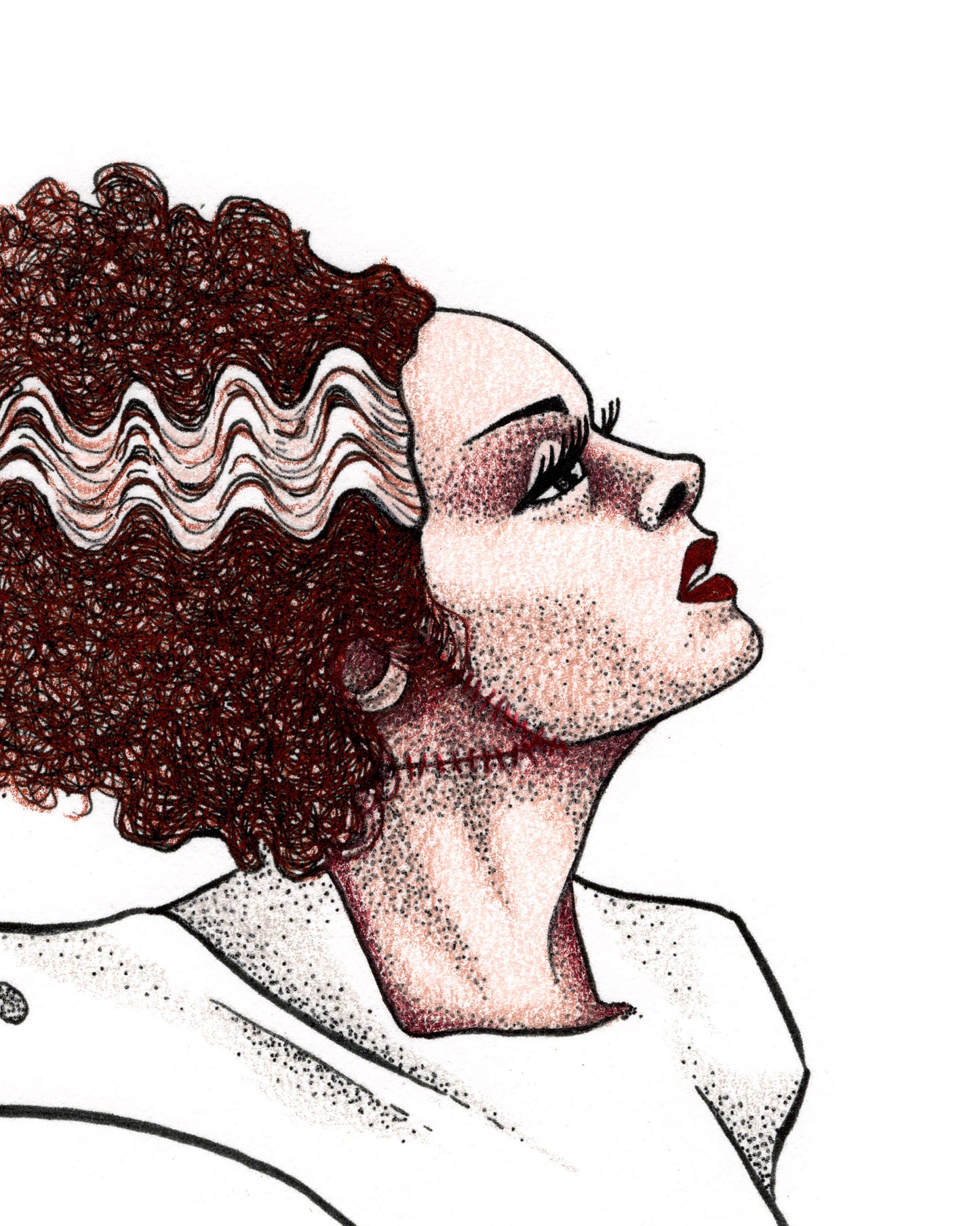 Bride of Frankenstein Print