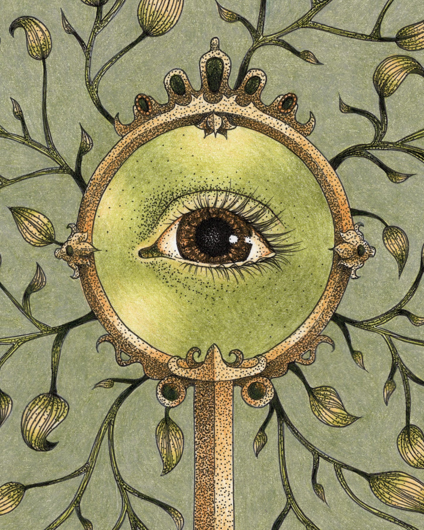 Looking Glass Color Print