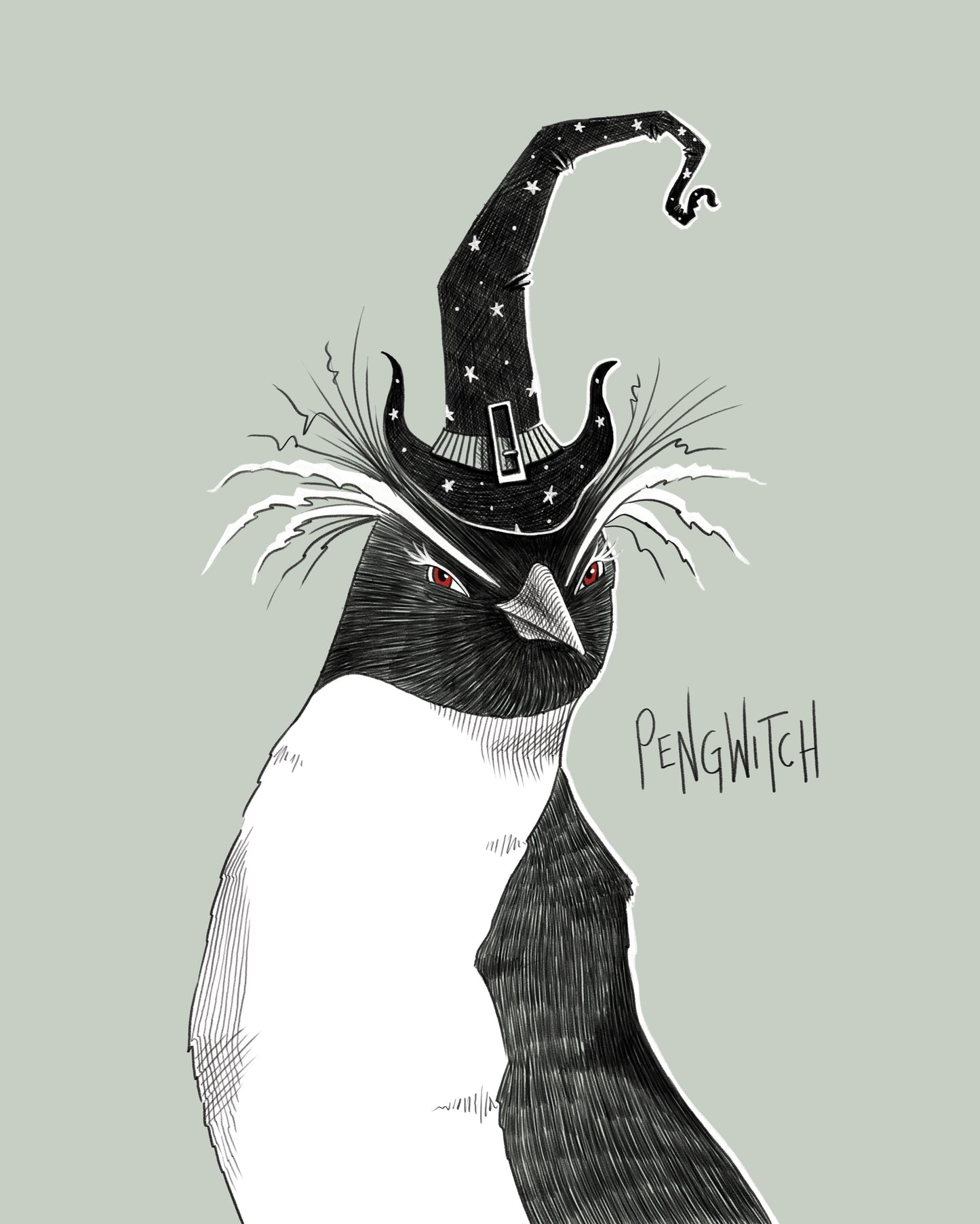 Pengwitch Print