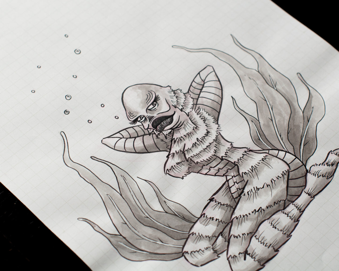 Sexy Lagoon Original Sketch