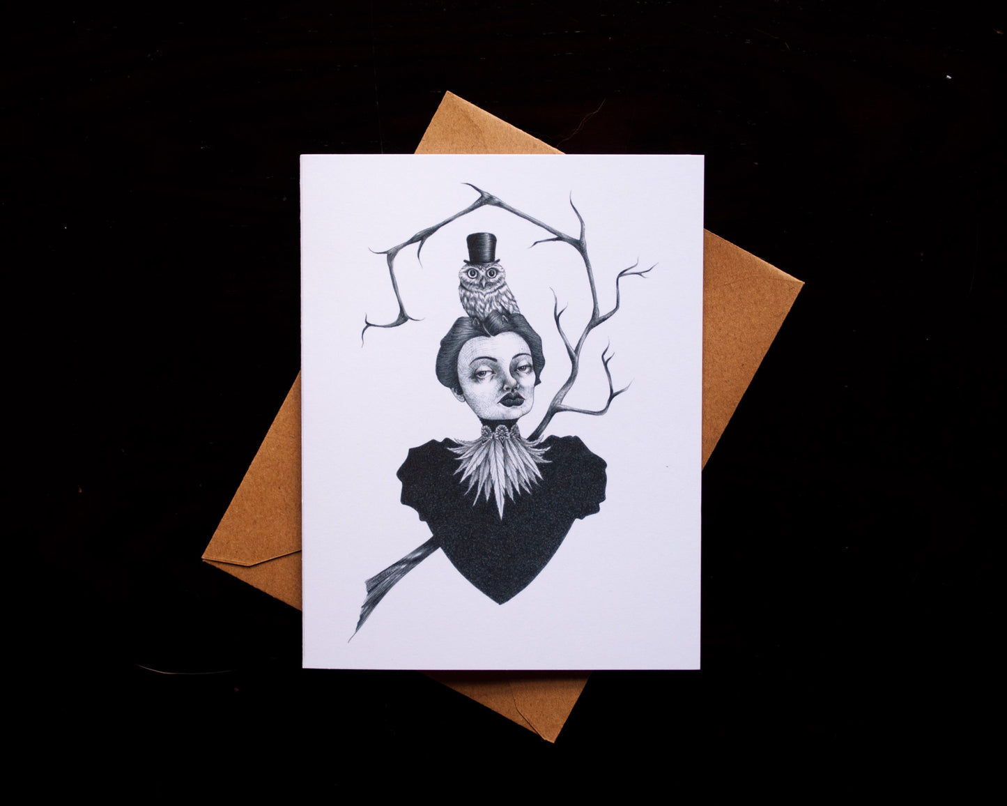 Dignified Duo Greeting Card