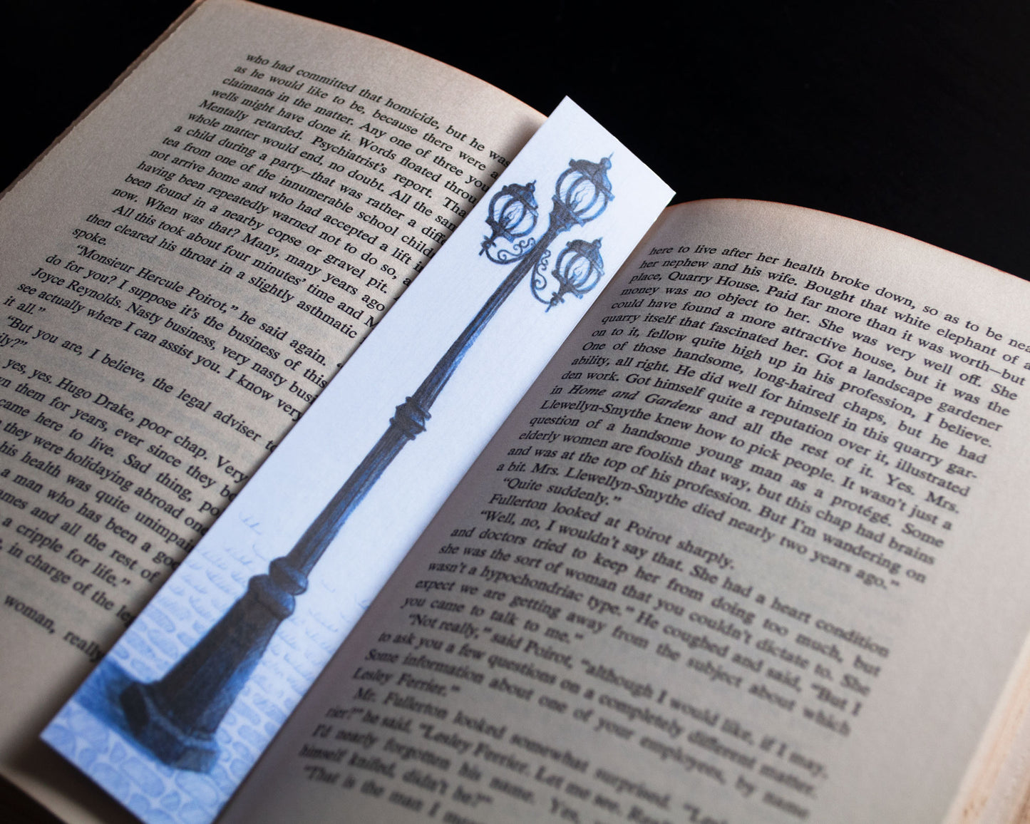 Lamppost—Printed Bookmark