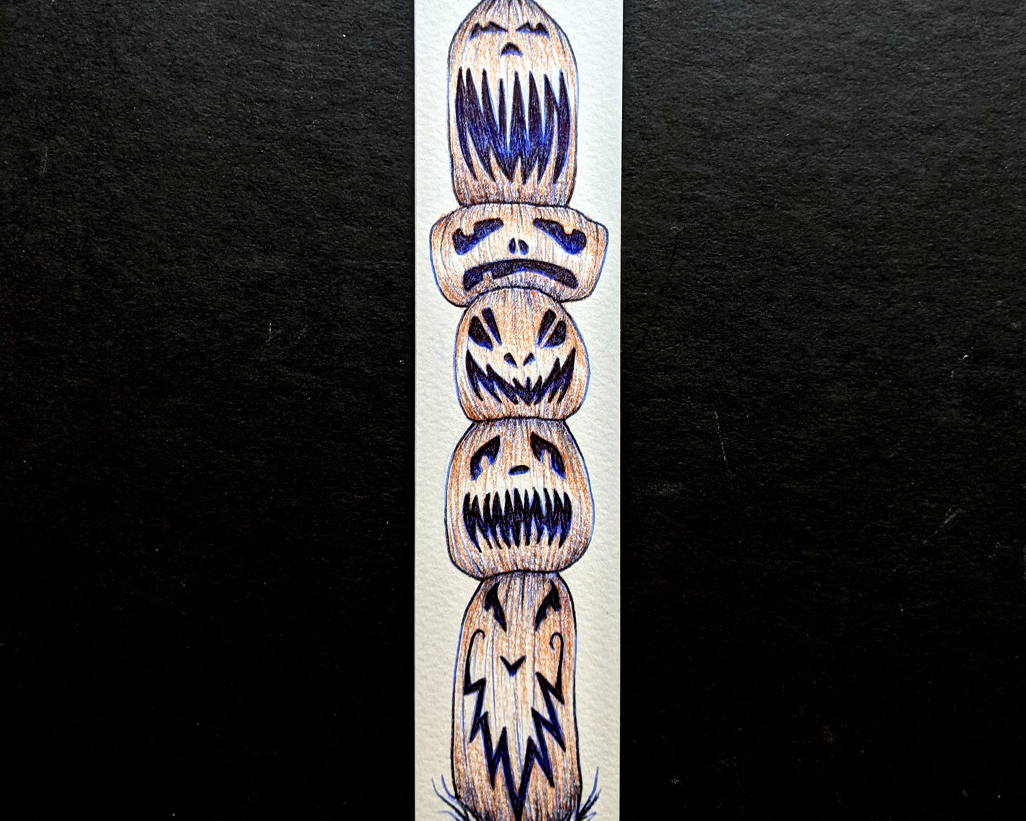 Stack o' Lanterns—Printed Bookmark