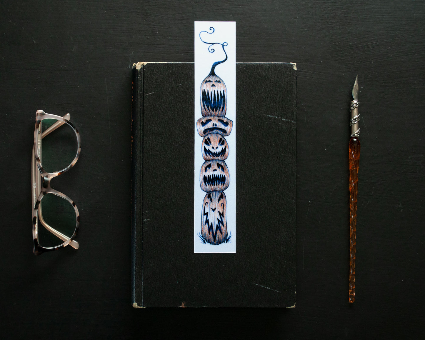 Stack o' Lanterns—Printed Bookmark
