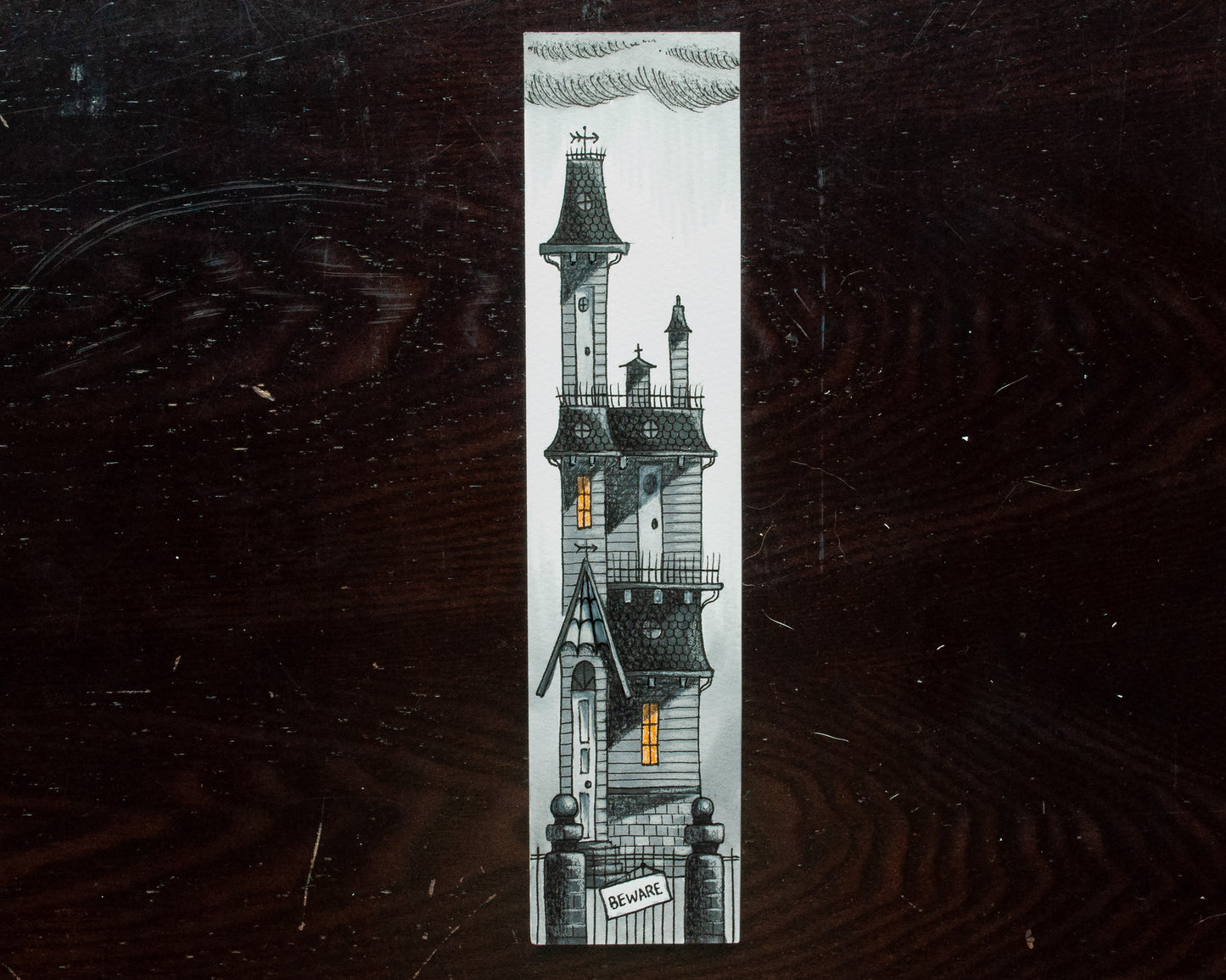 Gothic House—Printed Bookmark