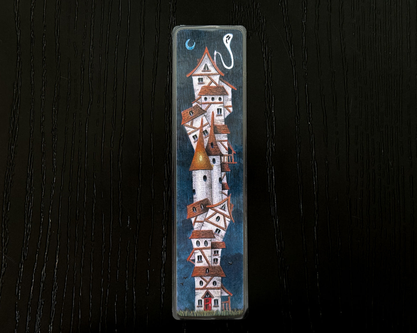 Haunted House—Printed Bookmark