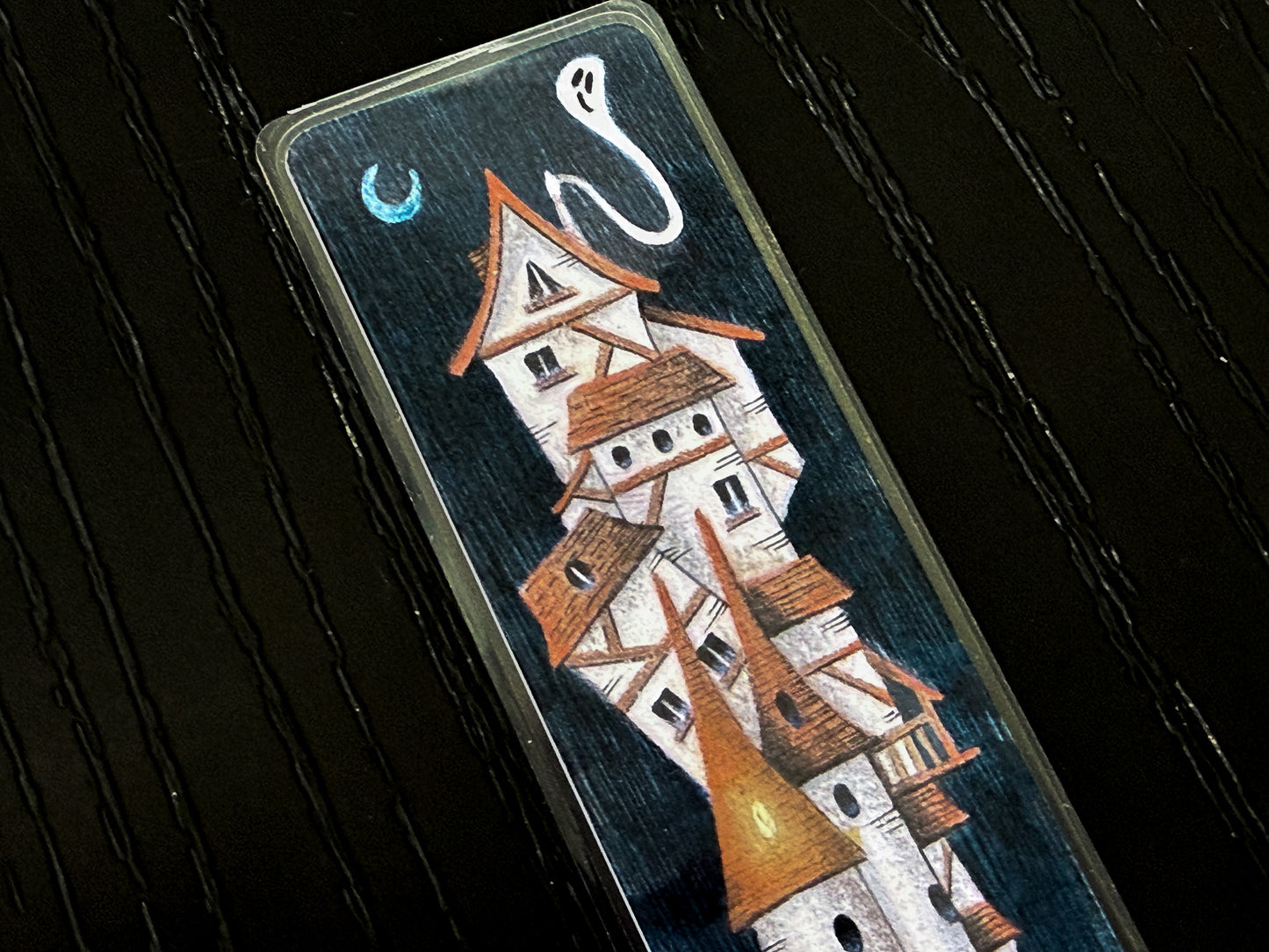 Haunted House—Printed Bookmark