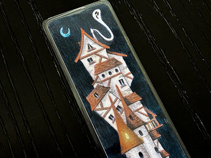 Haunted House—Printed Bookmark