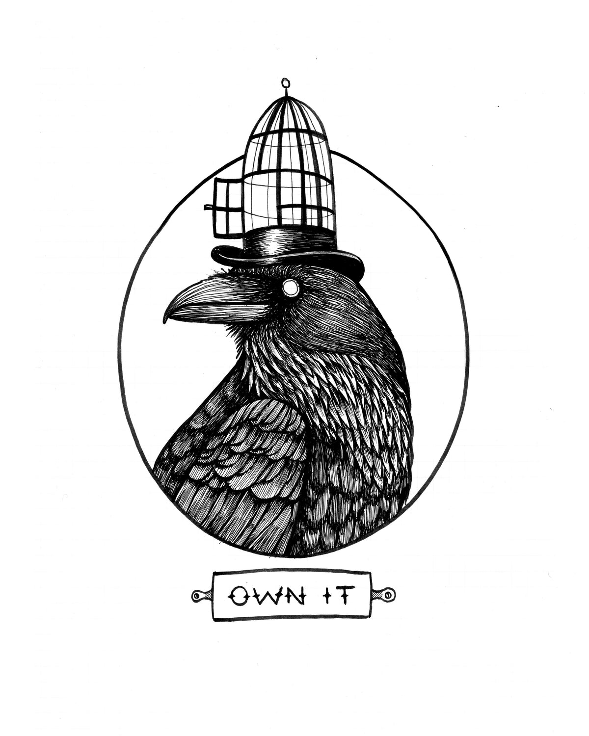Crow Original Sketch