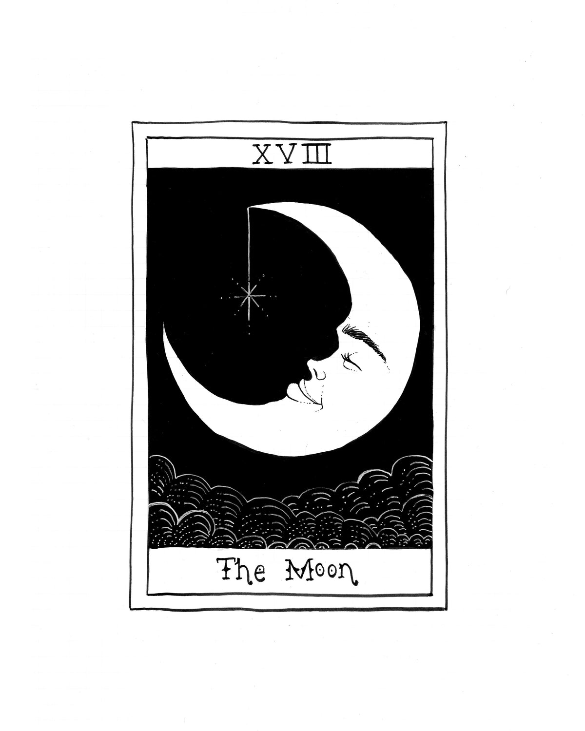 The Moon Original Sketch