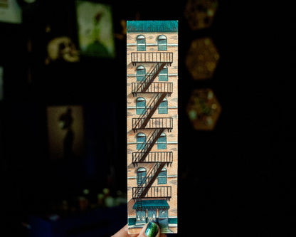 Apartment Building—Printed Bookmark