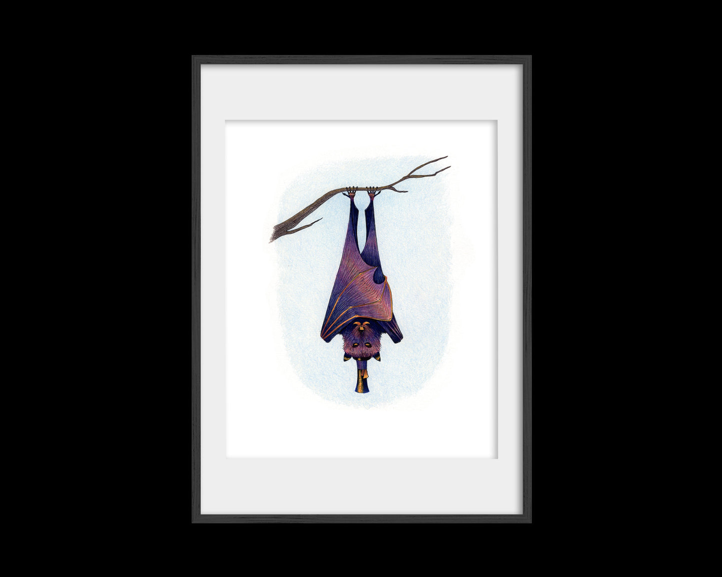 Dapper Bat Print