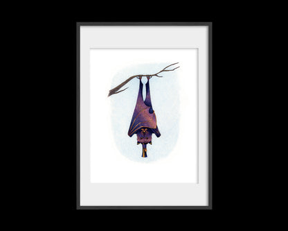 Dapper Bat Print