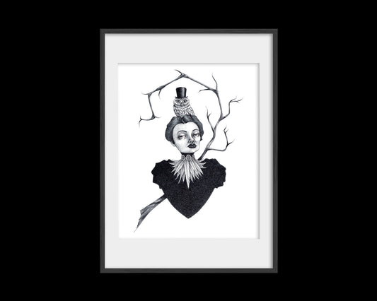 Dignified Duo Print