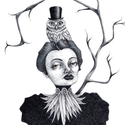 Dignified Duo Print