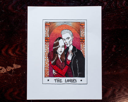 The Lovers Original Drawing