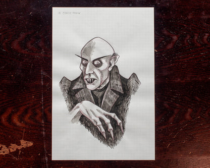 Nosferatu Original Sketch