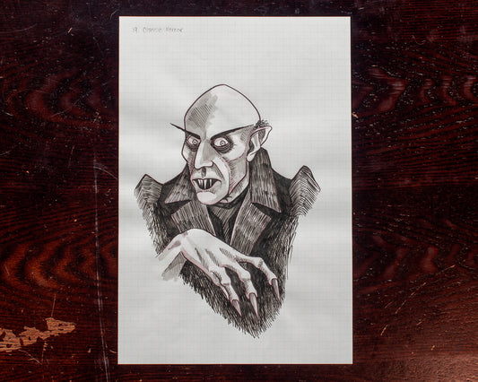 Nosferatu Original Sketch