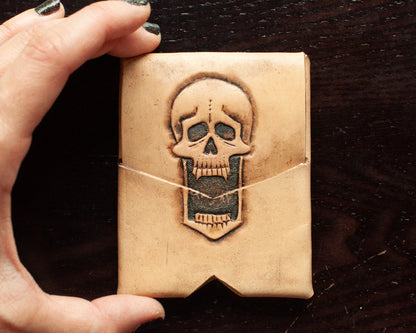 Handmade Skull Origami Wallet (Small Batch)