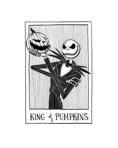 Pumpkin King Print