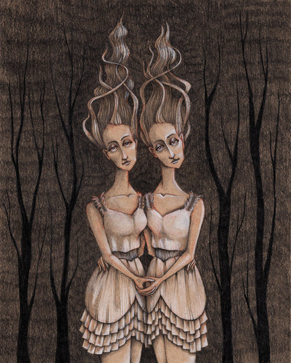 Twisted Sisters Print
