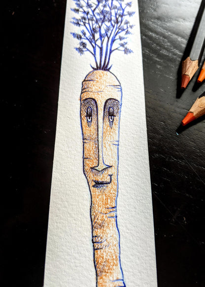 Creepy Carrot—Original Art Bookmark