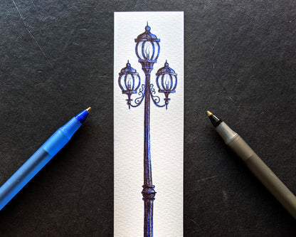 Lamppost—Printed Bookmark