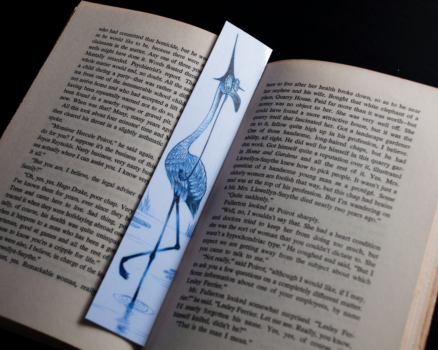 Flamingo Witch—Printed Bookmark